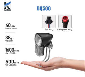 6-60V Elektrofahrrad LED-Scheinwerfer Gabel-Licht E-Bike Zubehör QD260 QD470 QD500 Frontlicht Aluminium 2 3 4 Pin SM/WP Stecker - Product Image 6