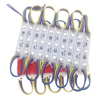 Colle dégoulinant 12v étanche 3 leds pour signalisation rgb smd led module 5050