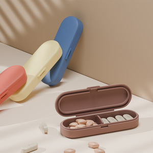 Pilulier miniature personnalisé, pilulier pour une journée, pour les voyages, les déplacements professionnels, le camping en plein air et les situations d'urgence, portable et facile à transporter. - Product Image 4