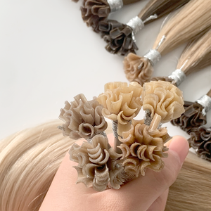 Extensions de cheveux humains vierges de luxe à cuticules alignées, pointe en U, kératine italienne pré-collée, qualité salon, meilleur prix - Product Image 5