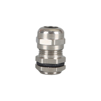 Presse-étoupe en laiton basse tension PULTE IP68 |   Raccord étanche fileté M8-M27 pour applications industrielles et marines
