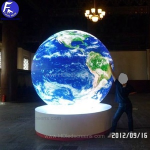 Pantalla LED Flexible Personalizada, Pantalla LED Esférica P3 P4 P5, Video Wall Curvo Impermeable - Product Image 2