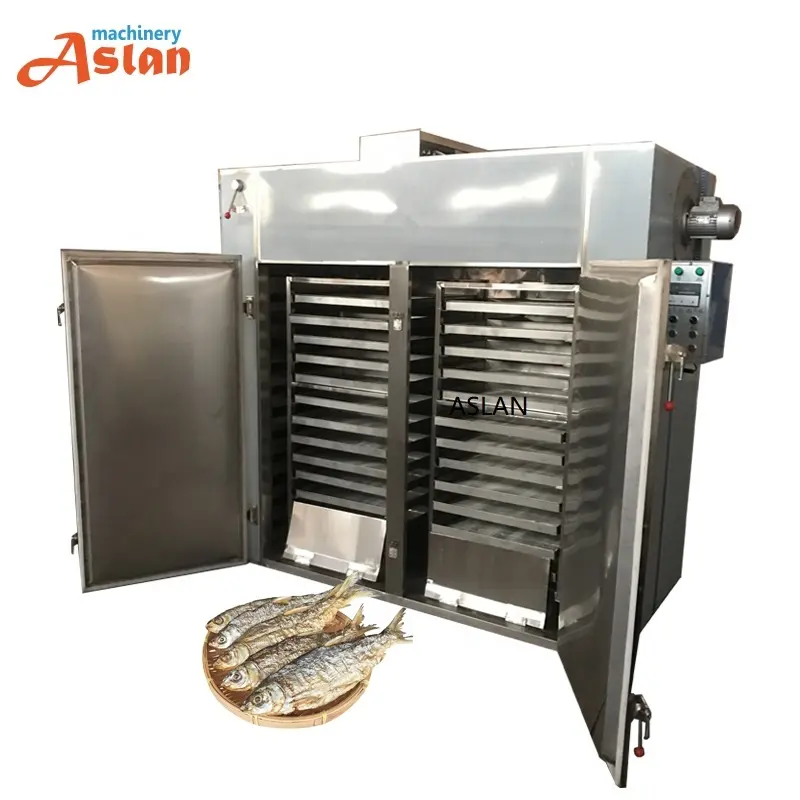 Máquina De Secagem De Alimentos Industrial Secador De Ar Quente Máquina De Desidratadora De Peixe De Frutas Vegetais Forno De Secagem De Peixe