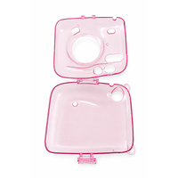 Boîtier en plastique transparent personnalisé OEM avec couvercle à charnière et pièces en plastique moulées par injection à verrouillage rapide