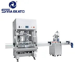 2 4 6 Filling Nozzles High Accuracy Multihead Water Face Lotion Filling Machine water liquid piston filling machine