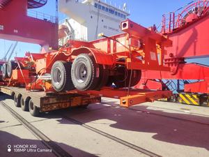 Semirremolque Esqueleto de Acero de 2 Ejes y 40 Pies para Transporte de Contenedores en Puerto, 40 Toneladas - Product Image 5
