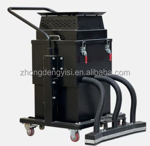 Machine à meuler le béton industrielle haute puissance 50L 2.4KW avec aspirateur intégré - Product Image 4
