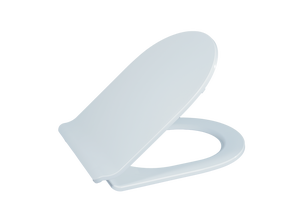 Siège de toilette de salle de bain de qualité supérieure en forme de D, doté d'un mécanisme d'ouverture et de fermeture silencieux et d'un matériau durable de haute qualité pour les maisons modernes - Product Image 3