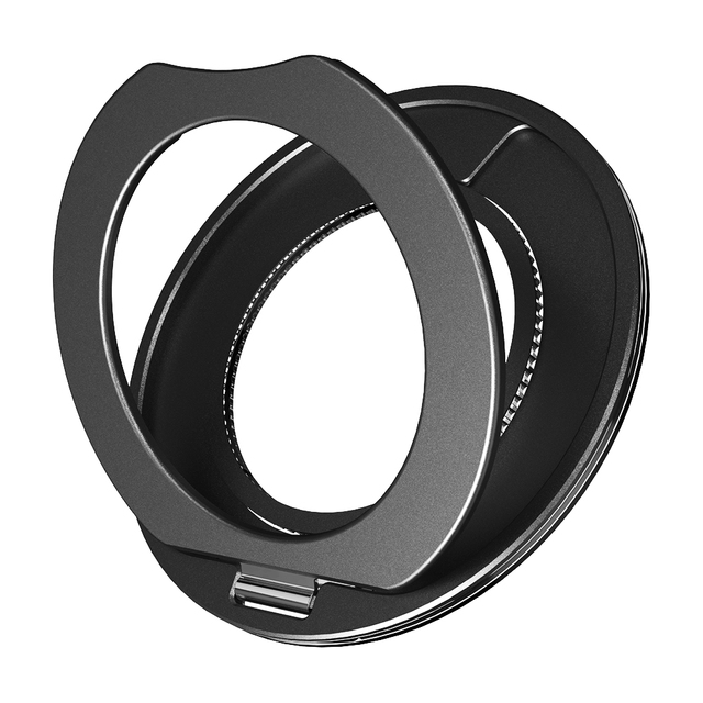360-Degree Rotatable Magnetic Phone Case Flexible Shockproof Cover Protector with N52 Ring Holder for iPhone