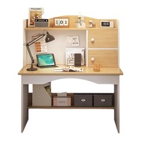 Coiffeuse de chambre à coucher moderne simple en bois miroir éclairé bureau d'ordinateur de chevet intégré pour petites coiffeuses de maquillage