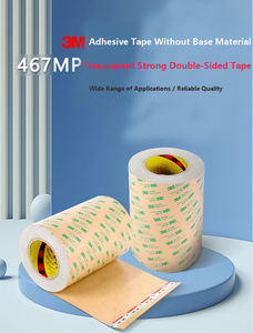 Originele <span class=keywords><strong>3M</strong></span> 200MP Serie Tape <span class=keywords><strong>3M</strong></span> 467mp Transfer Dubbelzijdige Tape voor het verlijmen van metalen naamplaatjes Hoge Temperatuur Tape - Product Image 5