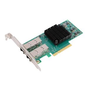การ์ดเชื่อมต่อเครือข่าย New Original MCX4121A-XCAT ConnectX-4 Lx EN 10GbE แบบสองพอร์ต SFP28 PCIe3.0 x8 รองรับ RDMA RoCE สำหรับเซิร์ฟเวอร์ - Product Image 1