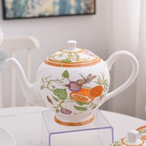 Juego de Té y Café de Cerámica de Lujo Nórdico, 15 Piezas, para 6 Personas, Promocional y Nuevo - Product Image 4