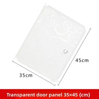 Meuble de rangement autoportant à un niveau en plastique PP, panneau de porte modulable universel, pièce magique créative pour bricolage en gros