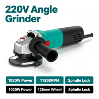Meuleuse d'angle sans balais DongCheng DCA 850W 125mm 11800RPM, machine à meuler, tailler et polir le métal, idéale pour le bricolage