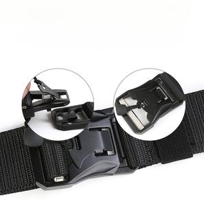 Cinturón Multifuncional de Liberación Rápida para Hombre, Hebilla Magnética, Nailon, Camuflaje, Cinturón Deportivo y de Trabajo para Exteriores con Aplicación de Seguridad - Product Image 3