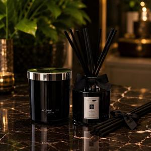 <span class=keywords><strong>Bougie</strong></span> <span class=keywords><strong>parfumée</strong></span> artisanale de luxe en verre, cire de soja <span class=keywords><strong>naturelle</strong></span>, aromathérapie, parfum d'intérieur, 40 heures de combustion, marque privée, senteur personnalisée - Product Image 6