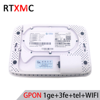 Modem Router Wifi Fiber Home GPON ONU ONT FTTH HGU dengan Perangkat Lunak Bahasa Inggris 1GE+3FE+1TEL+USB+WIFI Peralatan Jaringan Telekomunikasi