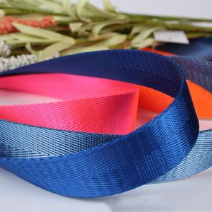 Wholesale 20/25/32/38/50mm Herringbone Webbing Straps Woven Polyester Nylon for <b>Belt</b> Custom - Product Image 3