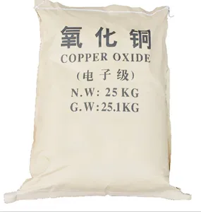 Factory price CuO 99% pure copper oxide CuO black copper oxide nano powder CAS 1317-38-0