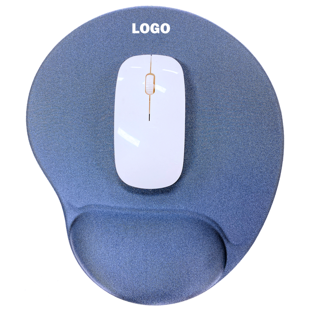 Custom Ergonomic Gel Mouse Wrist Pad Soft Silicon Wrist Pad Wrist Rest Mouse Pad With Non-slip PU Base Mousepad Logo Custom