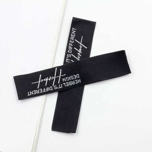 Damask kích thước cổ nhãn thẻ cho quần áo quần áo Điều Dưỡng nhãn tùy chỉnh dệt Nhãn quần áo có thể giặt giày Polyester phụ nữ - Product Image 5