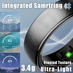 SHR Smart Health Ring sonnm cardiofrequenzimetro passaggi di ossigeno nel sangue/rilevatore di calorie 5ATM compatibile impermeabile IPhone/<span class=keywords><strong>iPad</strong></span> WiFi - Product Image 2