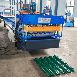 Bolivia phổ biến đầy đủ tự động ppgi màu sơn thép tráng men ngói tấm Máy làm - Product Image 3