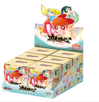 36 Boîtes en Gros de Figurines Miniatures Anime Kayou les Powerpuff Girls Kung Fu Sweethearts Klik Série 1 Collection pour Jouets Cadeaux