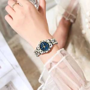 นาฬิกาข้อมือผู้หญิง POEDAGAR 782 ดีไซน์เรียบหรู ระบบควอตซ์ แสดงวันที่และปฏิทิน  กันน้ำ ตัวเรือนสแตนเลสสตีล - Product Image 5