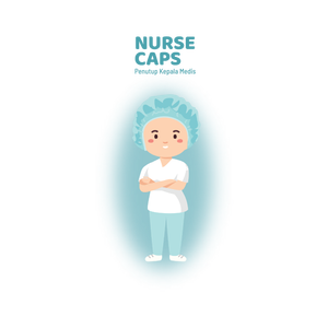 Gorros desechables transpirables para enfermeras, con ajuste seguro y protección limpia, para uso en hospitales, clínicas y laboratorios, unisex, blanco y verde - Product Image 5