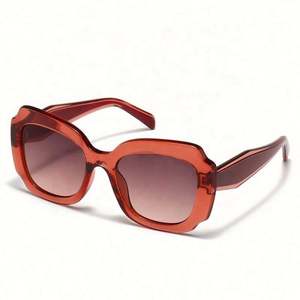 Lunettes de soleil carrées surdimensionnées vintage unisexes polarisées de luxe de marque de créateur <span class=keywords><strong>2022</strong></span> Nouveautés Marques célèbres OEM - Product Image 3