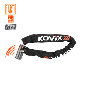 Serrure à chaîne de vélo en acier trempé renforcé de 12mm <span class=keywords><strong>antivol</strong></span> dispositif de sécurité de vélo de serrure d'alarme de <span class=keywords><strong>moto</strong></span> - Product Image 4
