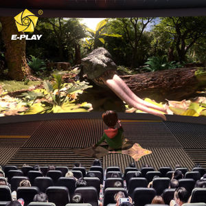 Amusement commercial d'intérieur de fibre de verre de <span class=keywords><strong>cinéma</strong></span> de mouvement de 5D et de 7D VR à vendre-pour l'usage à la maison de centre commercial éducatif - Product Image 3
