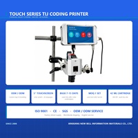 Codeur à jet d'encre thermique TIJ industriel 12,7 mm 300 DPI pour impression en ligne continue sur emballages alimentaires et plastiques OEM