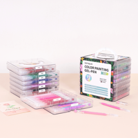 Stylos de journalisation professionnels à double pointe, 99 couleurs, marqueurs de planification, stylos de dessin colorés, fournitures scolaires et de bureau en stock