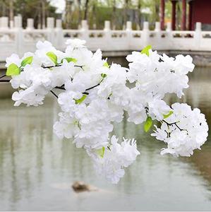 Ramas de Flor de Cerezo Artificial <span class=keywords><strong>Sakura</strong></span> de Seda al Por Mayor para Decoración de Bodas - Product Image 6