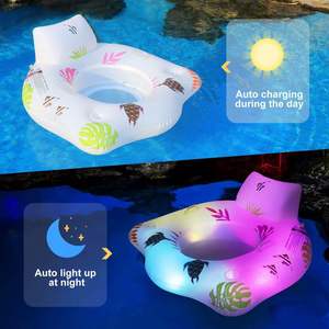 Nuevo Flotador Inflable Luminoso en Forma de U de PVC Marca WL para Piscina, Asiento Reclinable para Adultos, Modelo EADSA1234 - Product Image 4