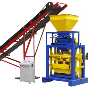 Qt4-35 Small <strong>Block</strong> Brick <strong>Making</strong> <strong>Machine</strong> Brick <strong>Making</strong> Machinery With Strong Vibration Motor For Sale - Product Image 3