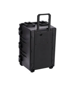 Échantillon gratuit, valise de transport rigide sur mesure de grande taille, équipement de vol, valise de rangement pour instruments, chariot de transport, pré-coupé, antichoc - Product Image 1
