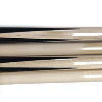 Harga Grosir 1/2-pc White Birch House/Club Training Pool Cue, Tongkat Biliar Murah untuk Pemula dengan Ujung Single-layer 12.5mm