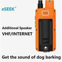 Rastreador de perros GPS Eseek profesional con collar de entrenamiento de choque/vibración/pitido para perros de prueba de campo