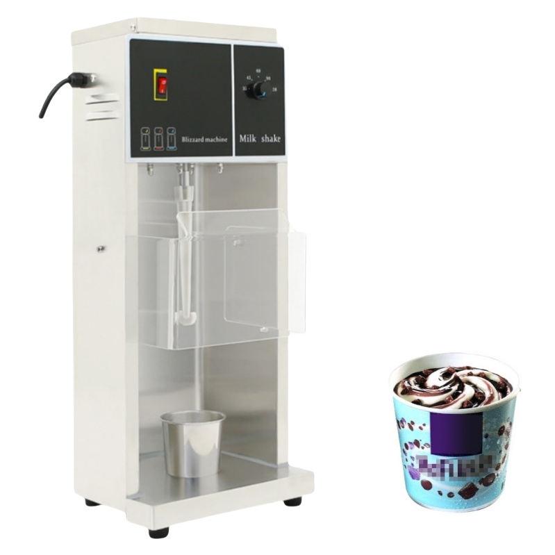 High Output Portable Ice Cream Maker for Various Fruit Flavors Commercial Use
