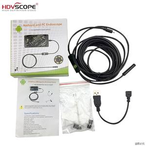 Endoscope à capteur CMOS étanche de précision 7 mm, Android, câble USB rigide de 15 m, usage médical, champ de vision 1/<span class=keywords><strong>9</strong></span> pouces, 70°, IP67 - Product Image 4