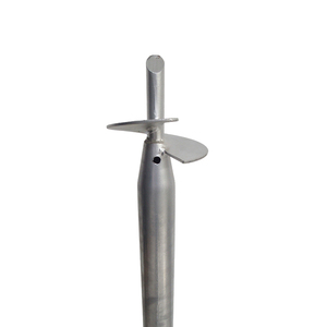 Pila de tierra de pila espiral de acero galvanizado en caliente para base de <span class=keywords><strong>terraza</strong></span> de valla - Product Image 2
