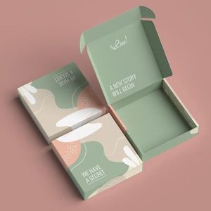 Wholesale Custom Clothing Fold Kraft Paper Mailer Box <b>Packaging</b> <b>Biodegradable</b> Shipping Box Shipper Corrugated Box - Product Image 4