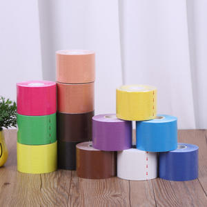 Bande de kinésiologie Sportstape 2,5 cm x 5 m, bande élastique pour les paumes, les poignets, les genoux, les chevilles, adhésif médical flexible - Product Image 3