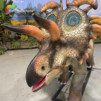 Dinosaure Allosaurus Animatronique Géant Personnalisable - Accessoire Réaliste qui Rumes et se Déplace pour Centre Commercial