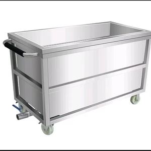 Procesamiento personalizado hoja <span class=keywords><strong>de</strong></span> metal <span class=keywords><strong>de</strong></span> acero inoxidable extraíble descongelación tanque <span class=keywords><strong>de</strong></span> agua mopa piscina - Product Image 1