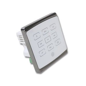 Miniamplificador de audio para el hogar, dispositivo de audio de 2/4 canales, 25W, con bluetooth, Clase D, montado en la pared, compatible con USB, tarjeta SD/TF, 2-8 altavoces con control remoto - Product Image 3